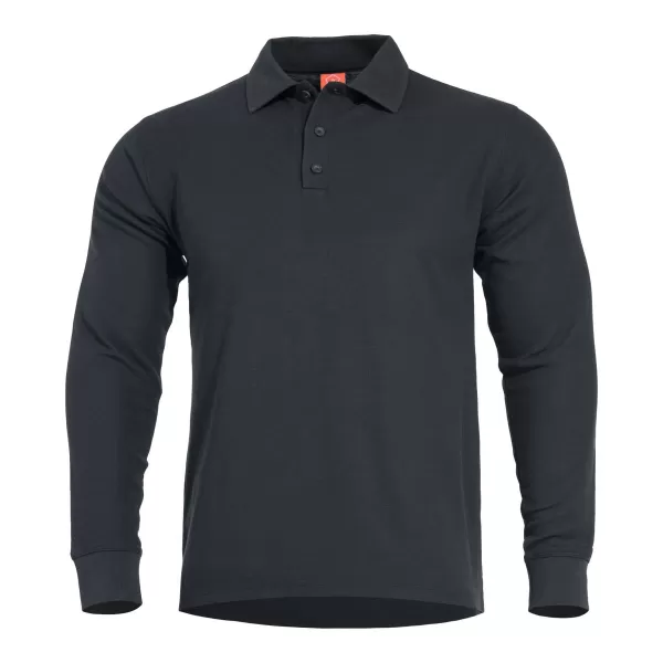  T-Shirt PENTAGON ANIKETOS LONG POLO K09013 SCHWARZ 