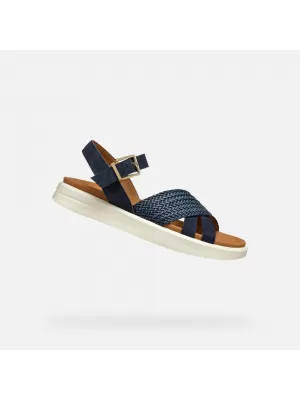 Damensandalen GEOX XAN2S DUNKELBLAU