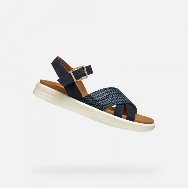  Damensandalen GEOX XAN2S DUNKELBLAU 