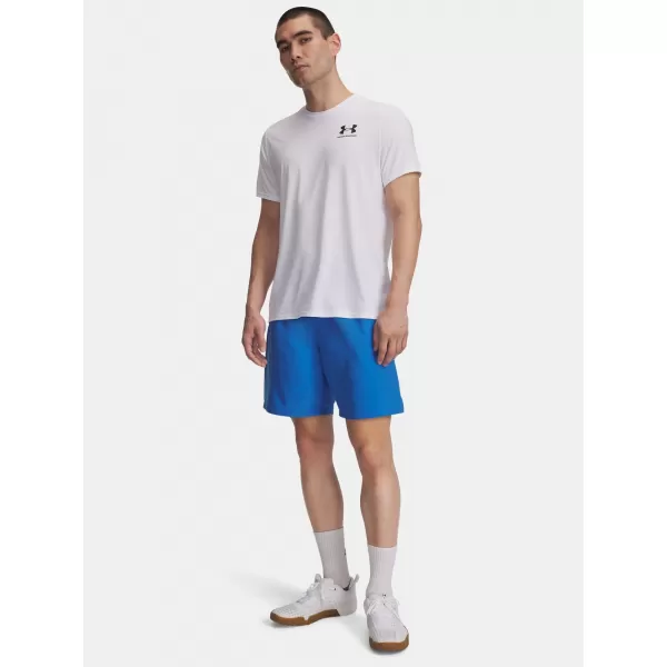  Herrenshorts UNDER ARMOUR UA TECH WOVEN WORDMARK SHORT 1383356-402 BLAU 