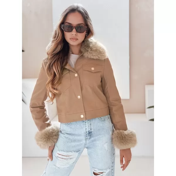  Damenjacke DSTREET TY5139 KARAMELL 