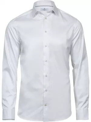 Herrenhemd TEE JAYS | TJ 4021 WEIß