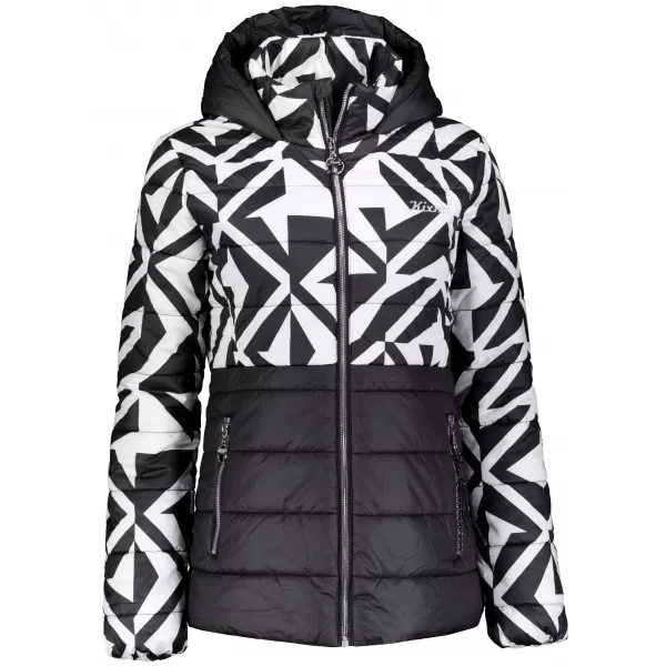  Damenjacke KIXMI VERONICA SCHWARZ/WEIß 