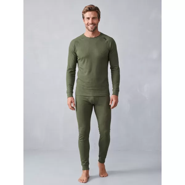  Herren-Thermoset ALTISPORT GAIN KHAKI/SCHWARZ 