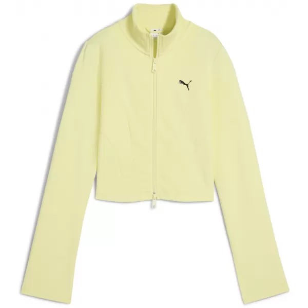  Damenjacke PUMA DARE TO SLIM CROPPED TRACK JACKET 63214635 GOLDENER MOND 