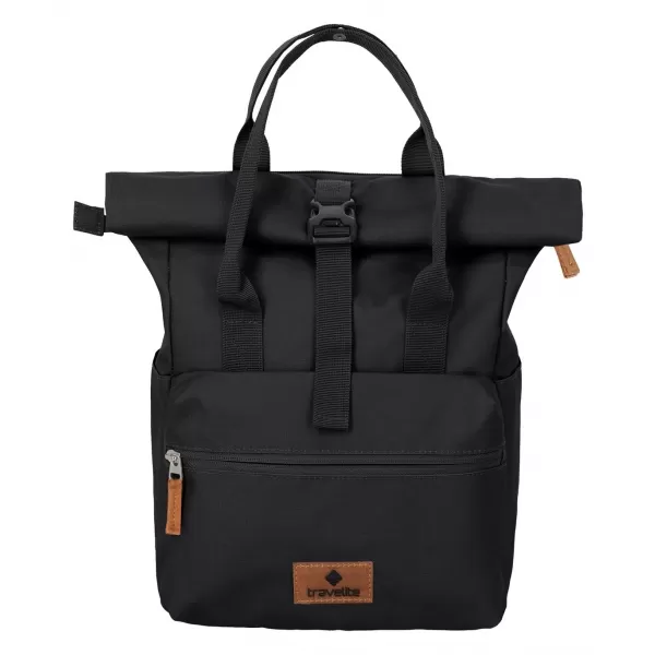  Rucksack TRAVELITE BASICS SHORT HANDLE ROLL-UP SCHWARZ 