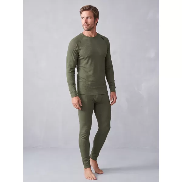 Herren-Thermoset ALTISPORT GAIN KHAKI/SCHWARZ 