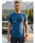 Herren t -Shirt mit kurzen Ärmeln ALTISPORT ALM193129 DENIM