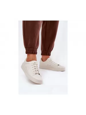 Damen-Sneaker BIG STAR NN274578 BEIGE Big Star Shoes