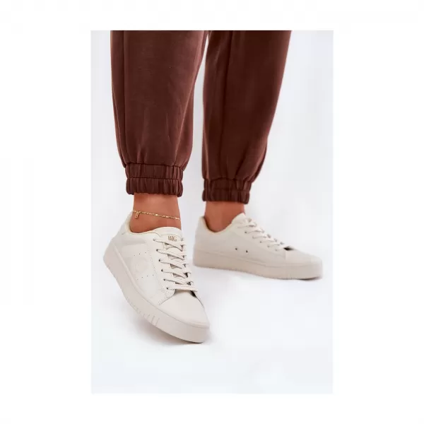  Damen-Sneaker BIG STAR NN274578 BEIGE Big Star Shoes 