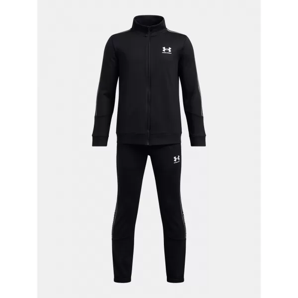  Jungen-Set UNDER ARMOUR UA B ICON KNIT TRACKSUIT 1390295-001 SCHWARZ 