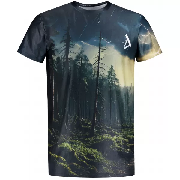 Herren Freizeithemd Premium ALTISPORT VOJ/ALM116TR06 DUNKLER WALD 