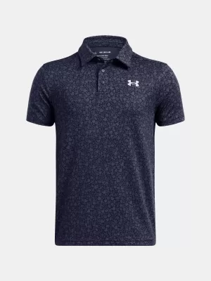 T-Shirt für Jungen UNDER ARMOUR UA PLAYOFF PRINTED POLO 1382681-413 BLAU