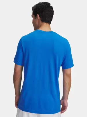 Herren-T-Shirt UNDER ARMOUR VANISH SEAMLESS NOVELTY SS BLAU