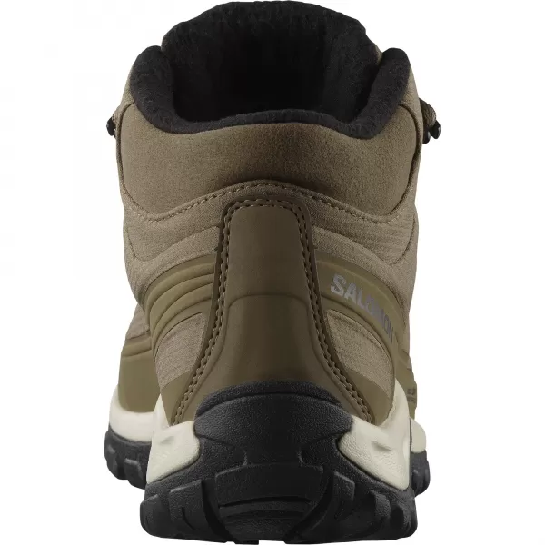  Herrenschuhe SALOMON SHELTER WATERPROOF STEINGRAU/SCHWARZ/REGENTAG 