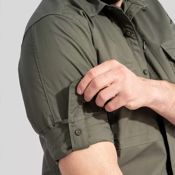  Herrenhemd PENTAGON PLATO SHIRT K02019 TARNGRÜN 