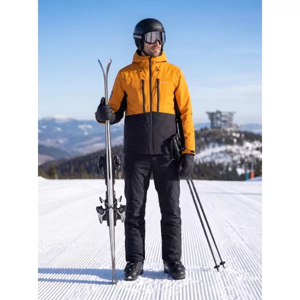  Herren-Winterjacke ALTISPORT GALLANT SENF 