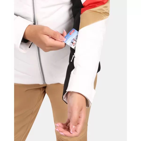  Damen-Skijacke KILPI LIN-W ZL0109KI WEIß 