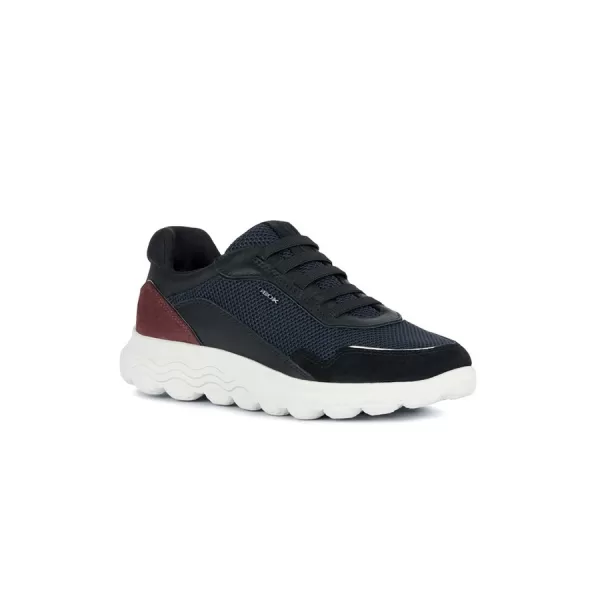  Damen-Sneaker GEOX SPHERICA G008524 SCHWARZ 