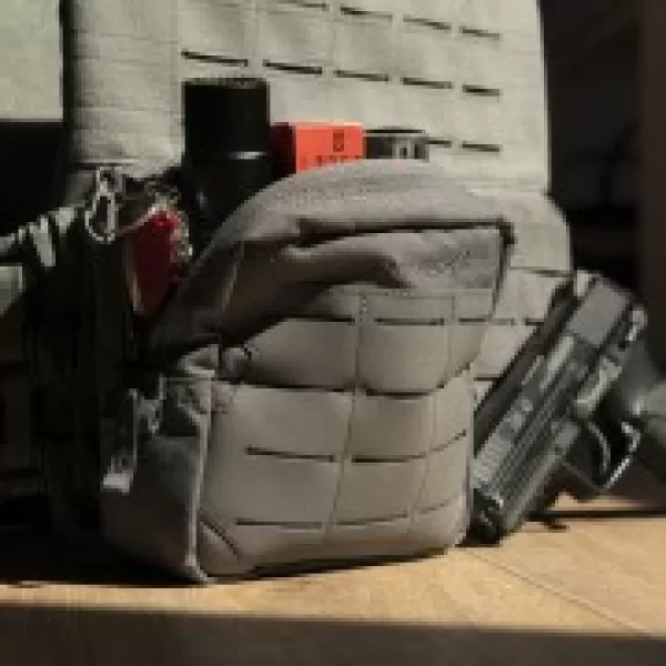  Gehäuse PENTAGON ELPIS POUCH 15Χ15 K17069 WOLF/GRAU 