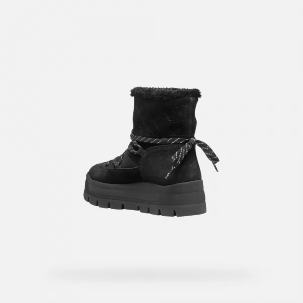  Damenschuhe GEOX SPHERICA EC7.1 A G004517 SCHWARZ 