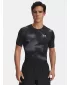 Herren-T-Shirt UNDER ARMOUR UA HG ARMOUR PRINTED SS 1383321-003 SCHWARZ