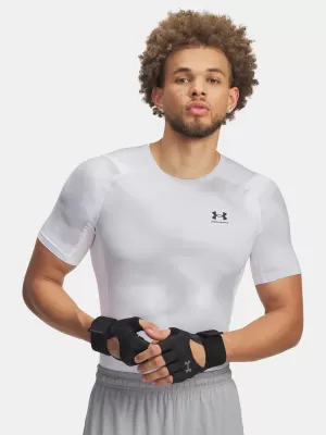 Herren-T-Shirt UNDER ARMOUR UA HG ARMOUR PRINTED SS 1383321-101 WEIß