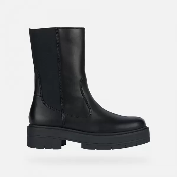  Damen-Stiefeletten GEOX G004255 SCHWARZ 