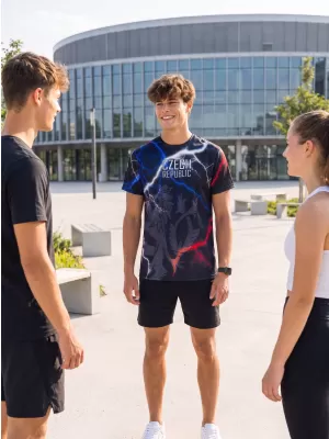Männer funktionaler T -Shirt Premium ALTISPORT VOJ/ALM118TR01 BLITZ