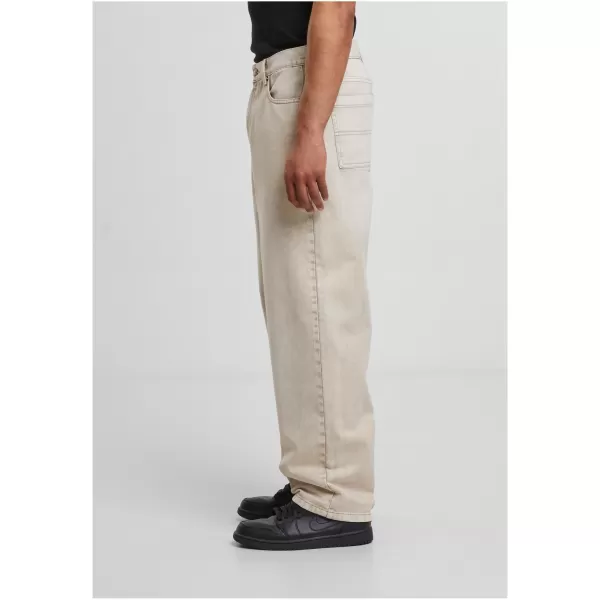  Jeans URBAN CLASSICS TB4461 WEIß SCHMUTZIG GEWASCHEN 