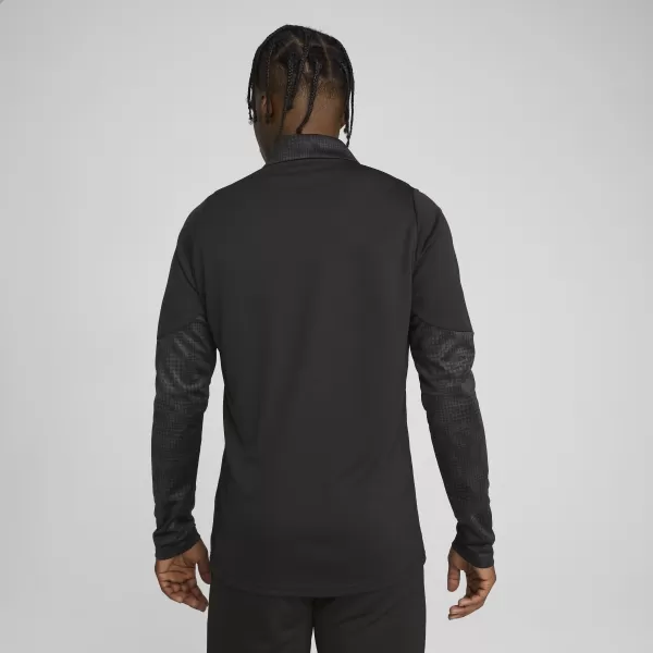  Herren -Sweatshirt PUMA TEAMCUP TRAINING 1/4 ZIP TOP 659164_03 PUMA BLACK/PUMA SILBER 
