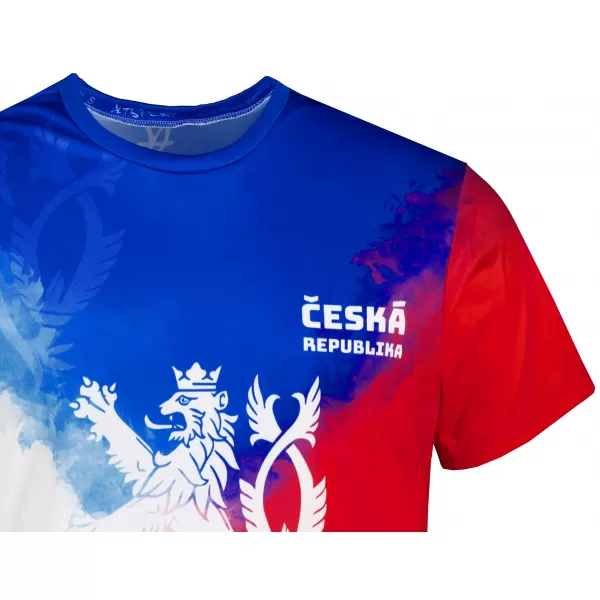  Männer funktionaler T -Shirt Premium ALTISPORT VOJ/ALM118TR01 FLAGGE/LÖWEN 