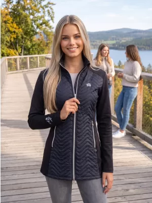Damenjacke ALTISPORT GALA SCHWARZ