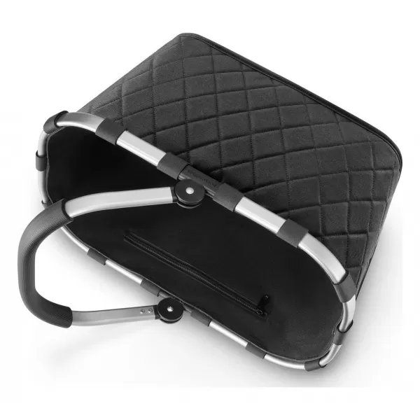  Klappkorb REISENTHEL CARRYBAG RAUTE SCHWARZ 