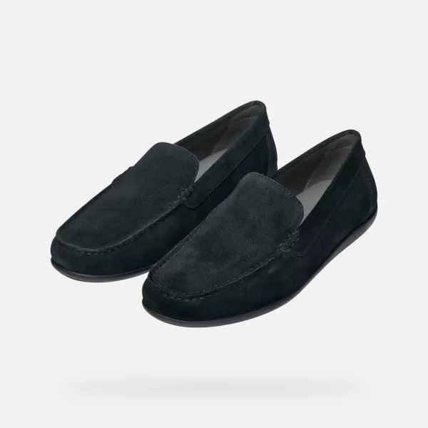  Herrenmokassins GEOX ASCANIO G002709 DUNKELBLAU 