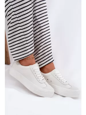 Damen-Sneaker BIG STAR RR274337 WEISS Big Star Shoes