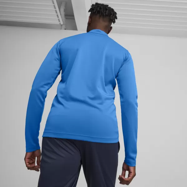  Hemd PUMA TEAMGOAL TRAINING 1/4 ZIP TO 658629_02 ELEKTRISCHE BLAUE LIMONADE/WEIß/TEAM ROYAL 