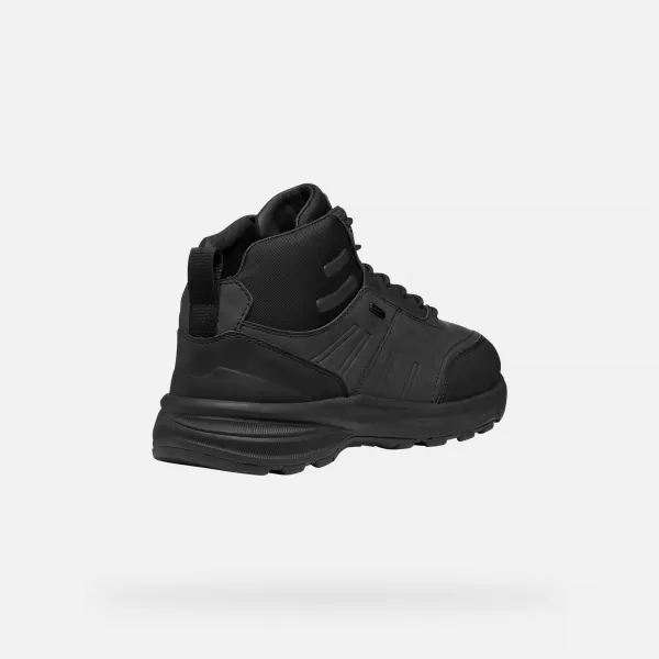  Herren-Sneaker GEOX SENALES ABX G011434 SCHWARZ 