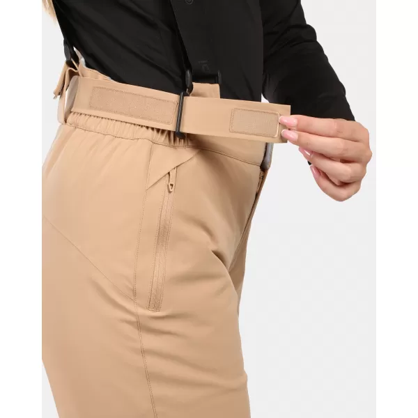  Skihose für Damen KILPI ELARE-W ZL0404KI BEIGE 