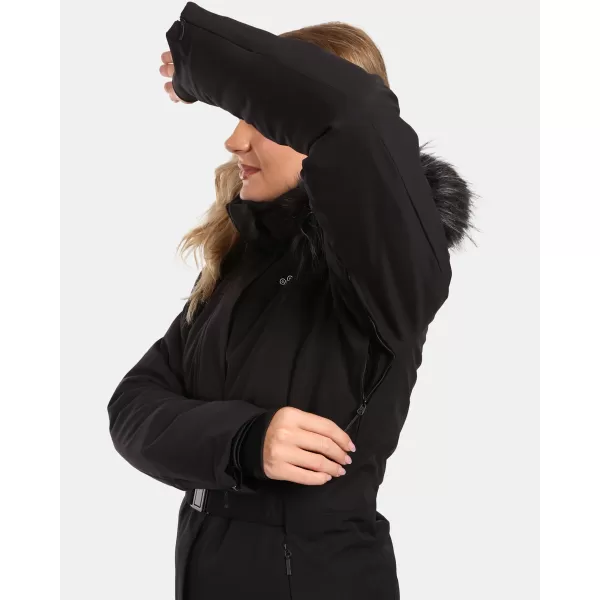  Damen-Skijacke KILPI CARRIE-W ZL0108KI SCHWARZ 