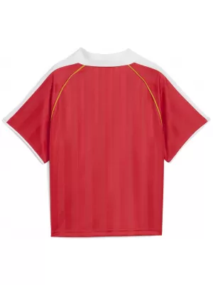 Damentrikot PUMA T7 RELAXED FOOTBALL JERSEY 63215711 FÜR ALLE ZEITEN ROT