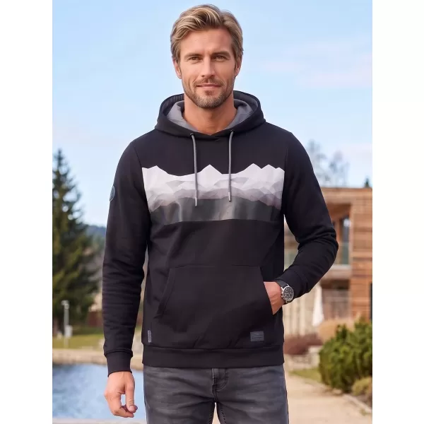  Herren-Sweatshirt ALTISPORT GORO SCHWARZ 