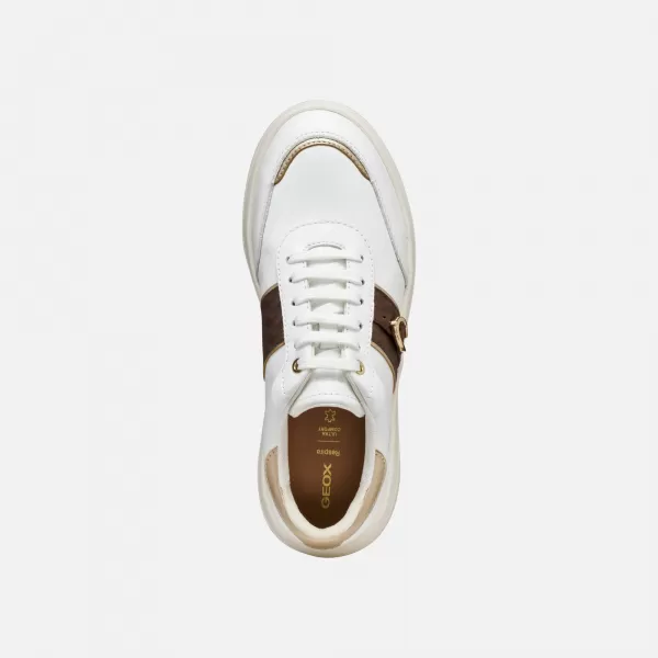  Damen-Sneaker GEOX SPHERICA ECUB-3 G009710 WEIß 