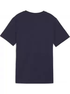 T -Shirt PUMA TEAMGOAL CASUALS TEE JR 658616_06 PUMA NAVY/PUMA WHITE