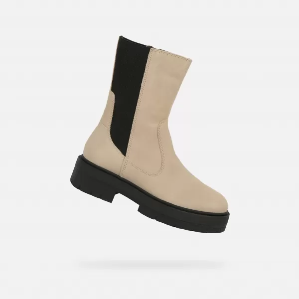  Damenschuhe GEOX SPHERICA EC7 G015004 BEIGE 