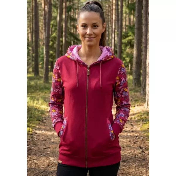  Damen-Sweatshirt ALTISPORT GALAH BURGUND 