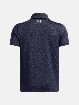 T-Shirt für Jungen UNDER ARMOUR UA PLAYOFF PRINTED POLO 1382681-413 BLAU