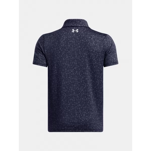  T-Shirt für Jungen UNDER ARMOUR UA PLAYOFF PRINTED POLO 1382681-413 BLAU 