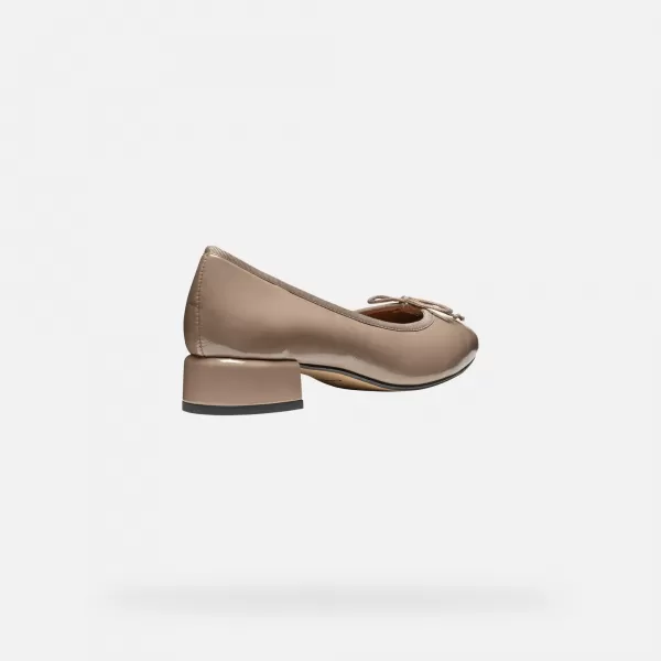  Damenschuhe mit Absatz GEOX FLORETIA BEIGE 