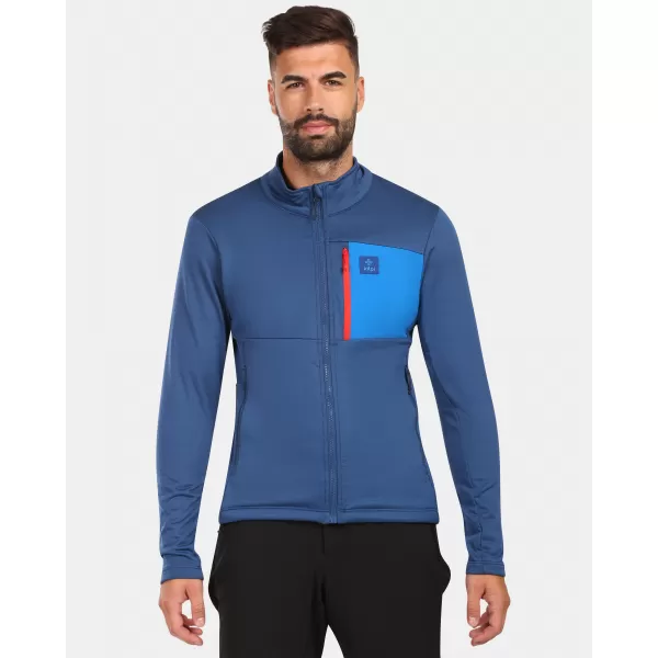  Fleece-Sweatshirt für Herren KILPI ERIN-M ZM0206KI DUNKELBLAU 